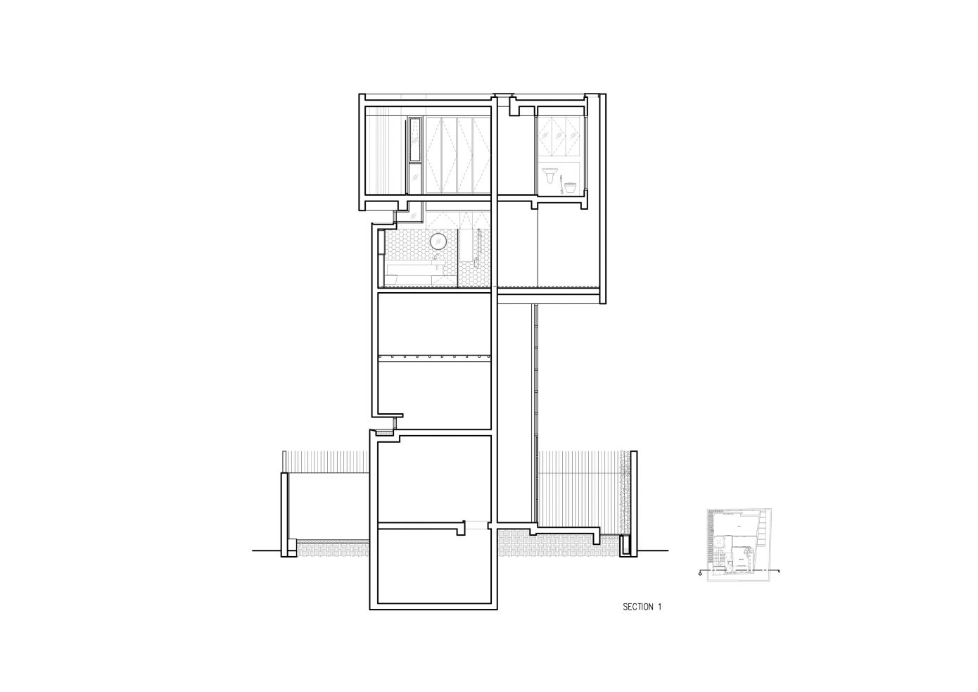 A Contemporary House Made of Wood, Concrete, Steel, Glass and Stone in Bangkok, Thailand by Kuanchanok Pakavaleetorn Architects (33)