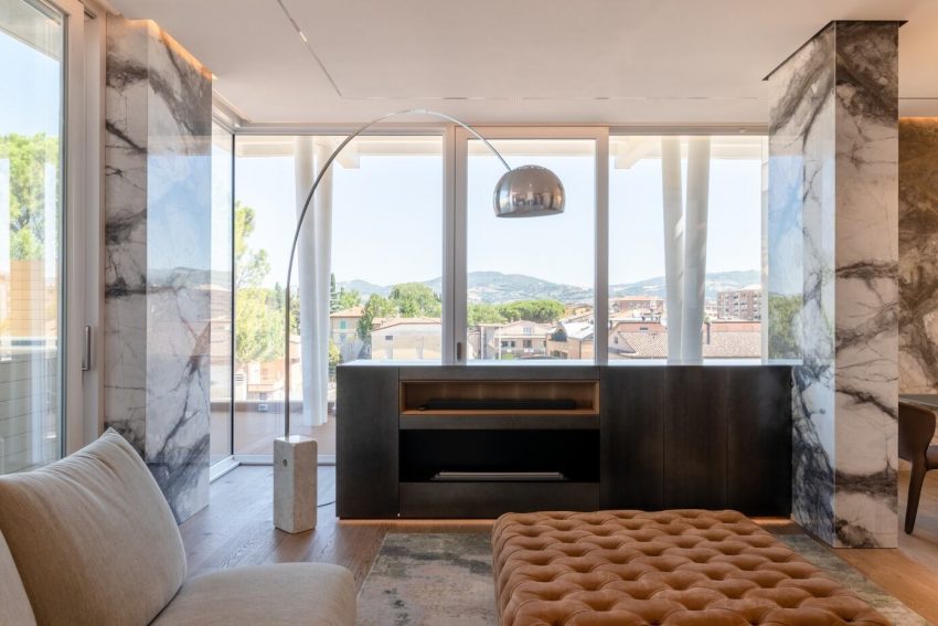 Menichetti+Caldarelli Designs a Beautiful Apartment in Bastia Umbra, Italy (2)