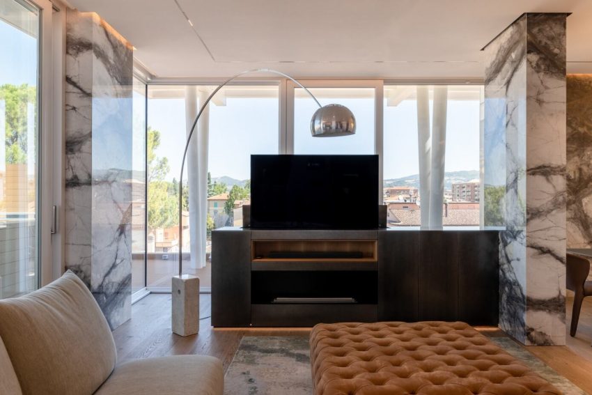 Menichetti+Caldarelli Designs a Beautiful Apartment in Bastia Umbra, Italy (3)